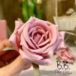 Seidenblume Rose antikrosa-2