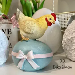 Huhn auf Ei