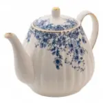 Porzellan Teekanne „Blaue Blumen“