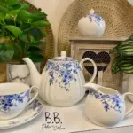Teekanne „Blaue Blumen“